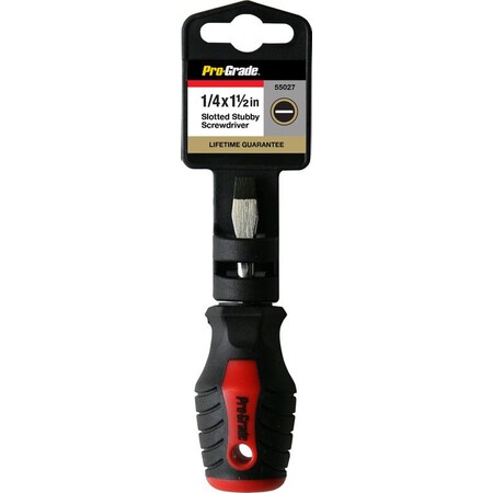 Pro-Grade Tools 1/4" X 1 1/2" Slotted Screwdriver 55027